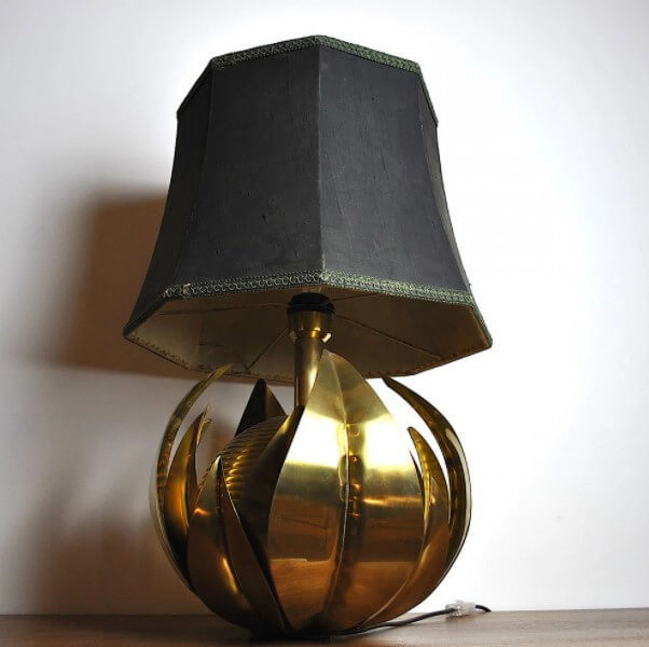 Table lamp in brass, 60s 1221115
