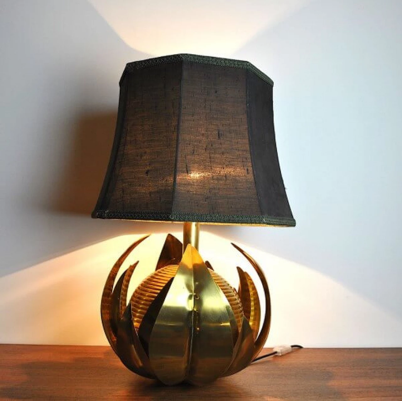 Table lamp in brass, 60s 1221120
