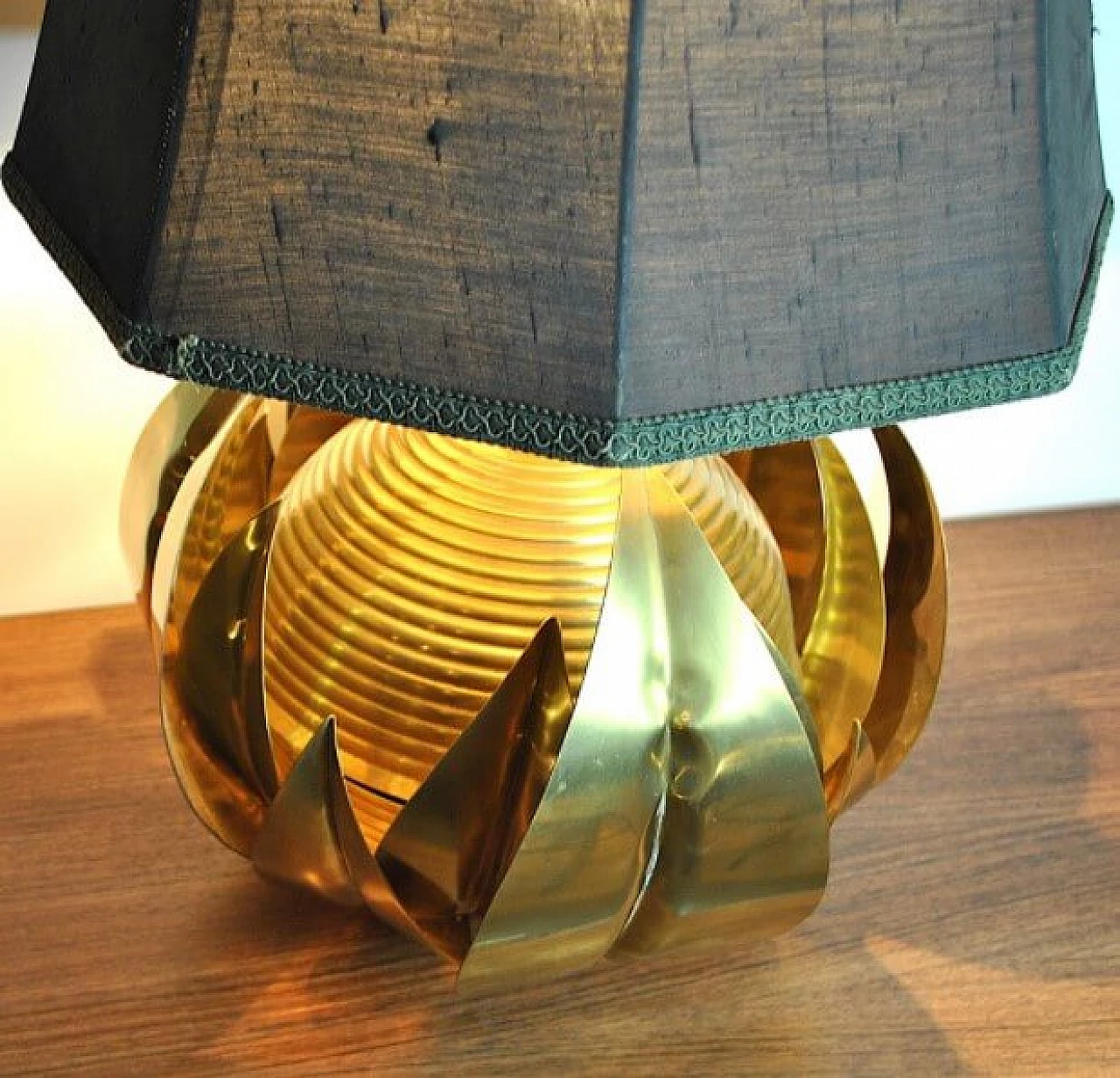 Table lamp in brass, 60s 1221122