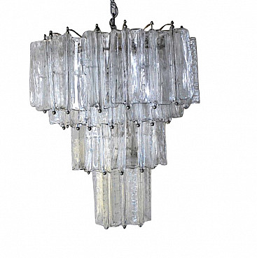 Ceiling Lamp in Murano glass by Toni Zuccheri for Venini, 50s