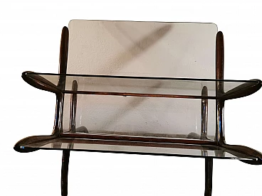 Magazine rack in the style of Ico Parisi, 1950s