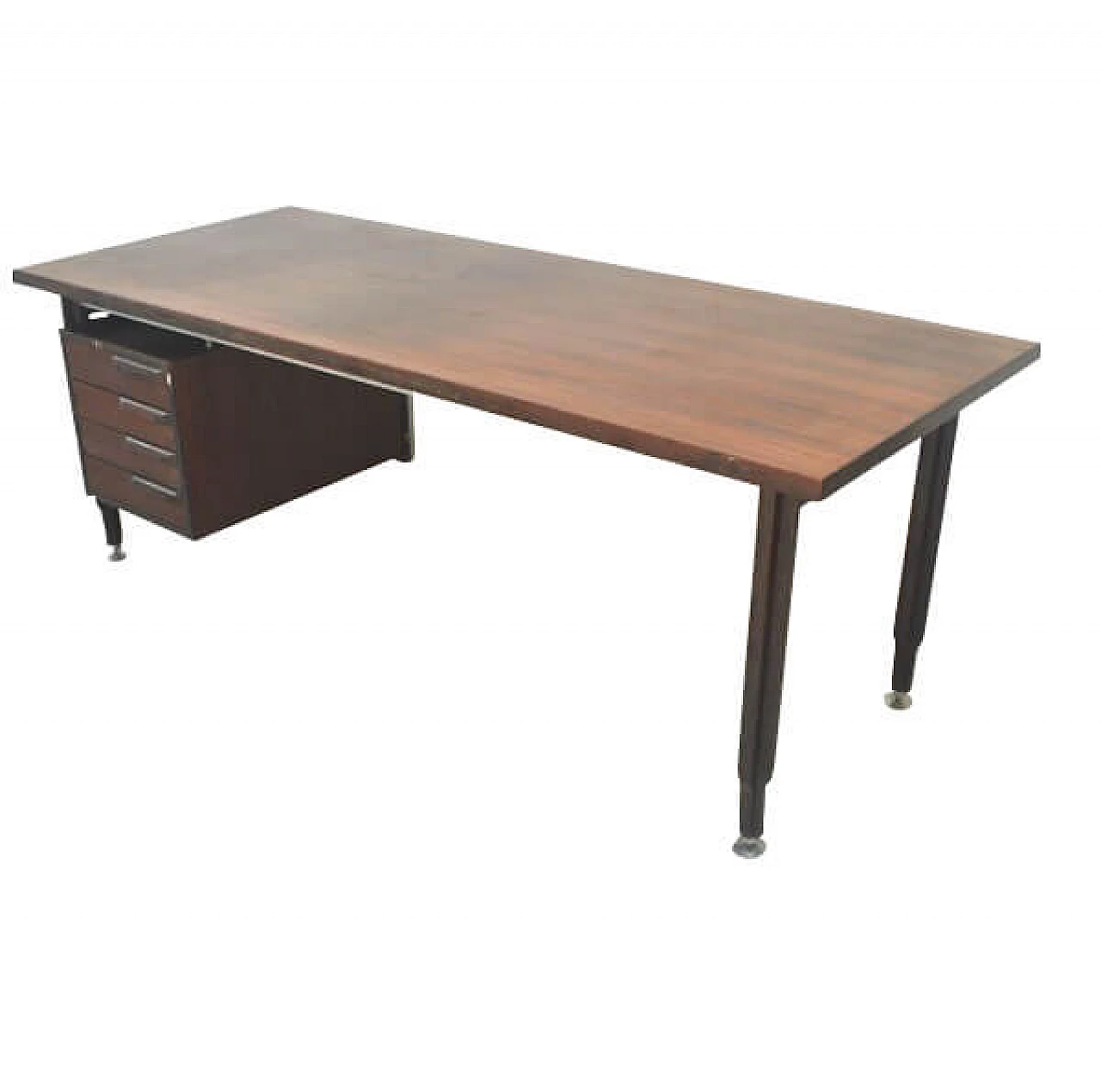 Writing desk in rosewood, 60s 1221869
