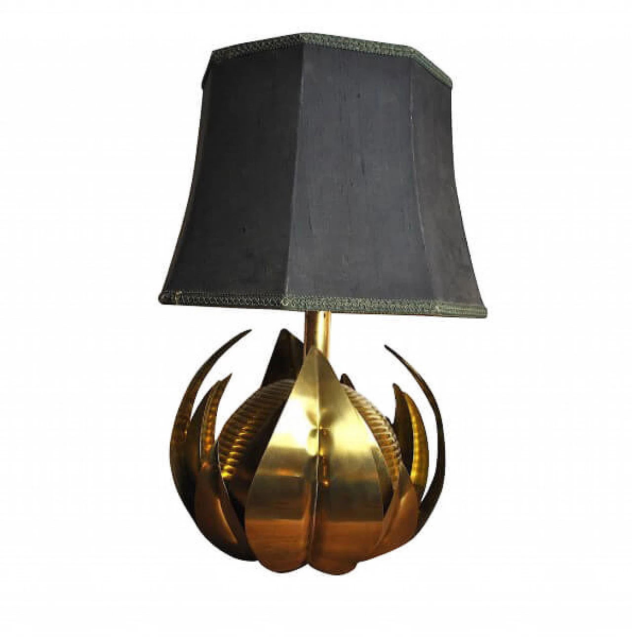 Table lamp in brass, 60s 1221949