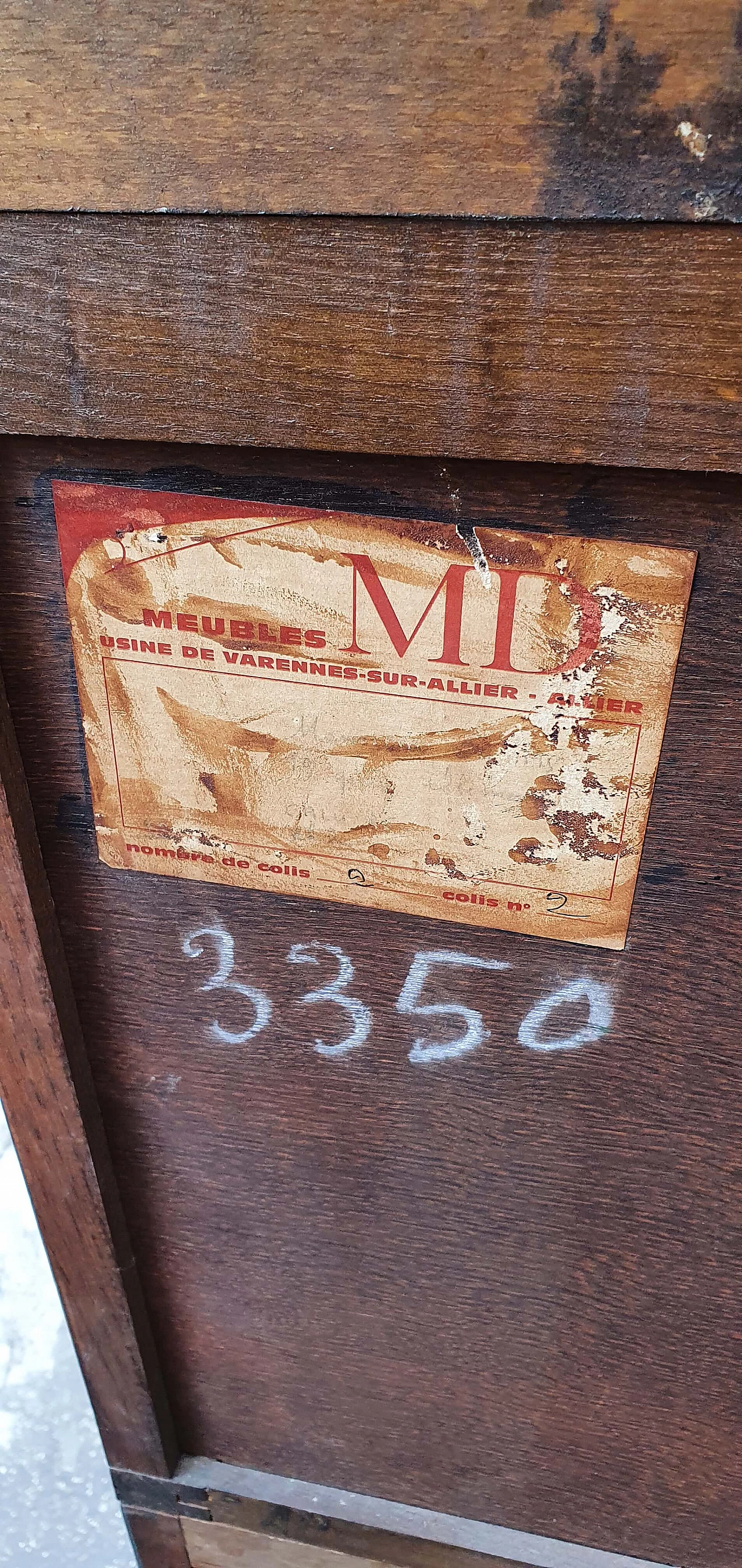 French modular oak bookcase, 1940s 1221956
