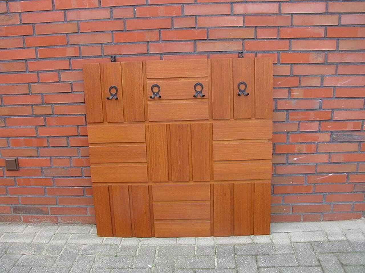 Appendiabiti in teak, anni '60 1222228