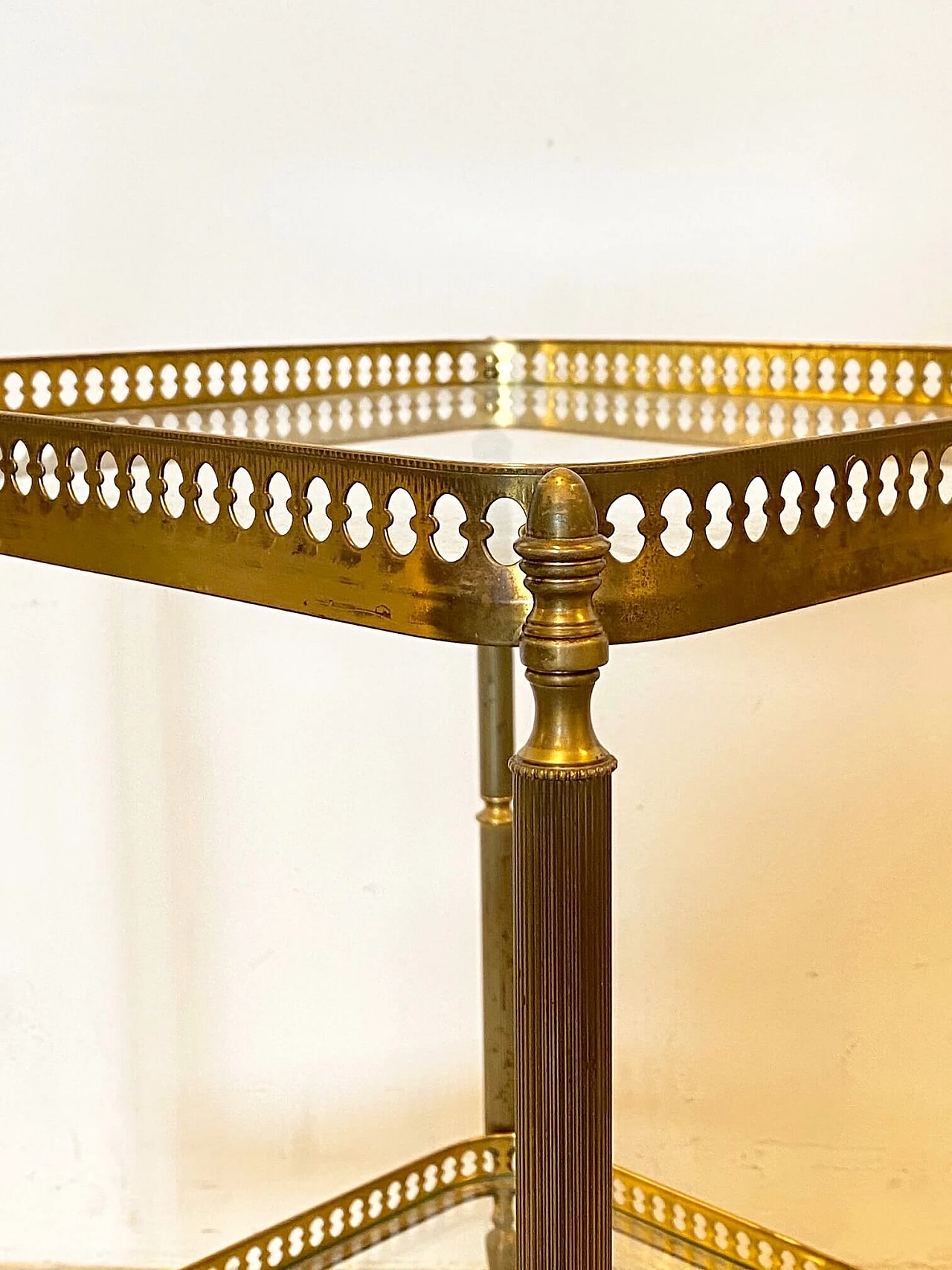 Brass bar trolley, 60s 1222409