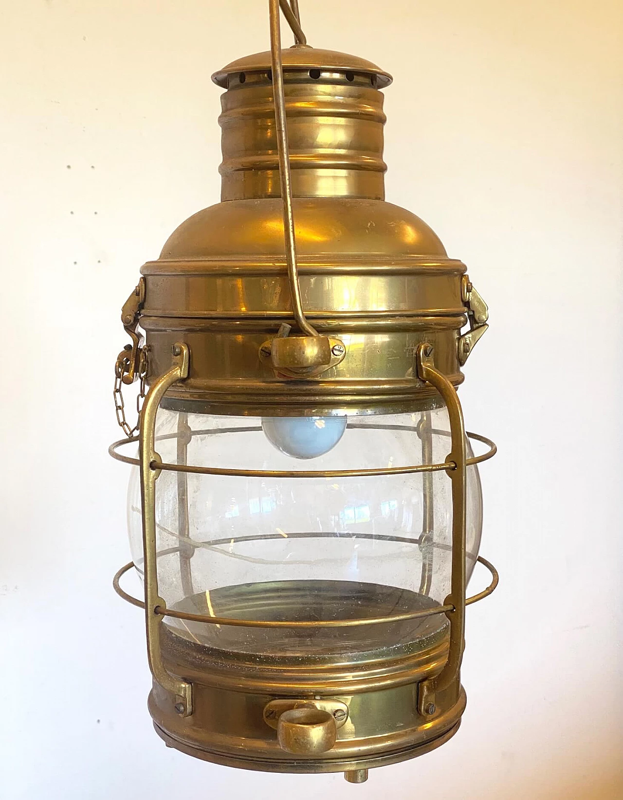 Lanterna navale in bronzo, anni '60 1222412