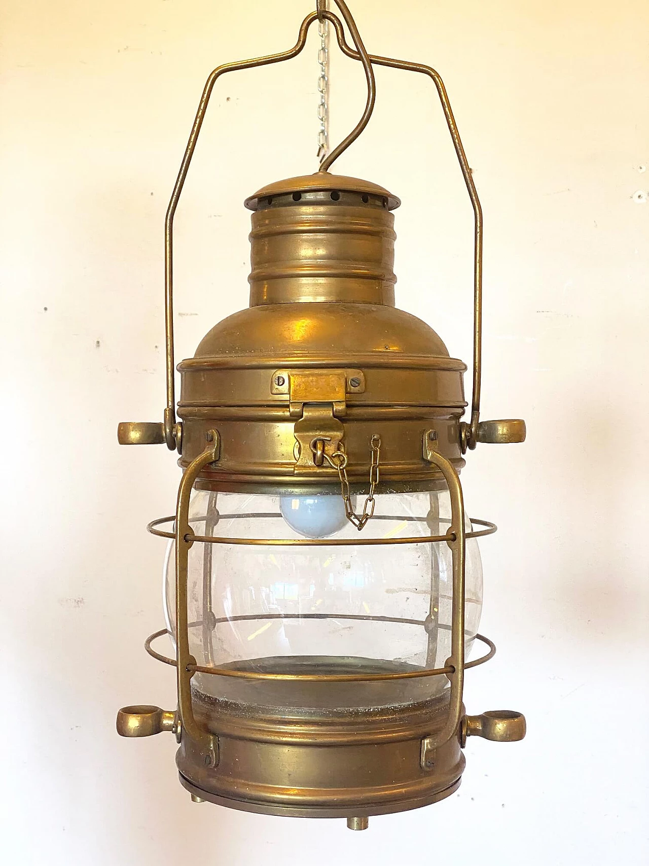 Lanterna navale in bronzo, anni '60 1222414