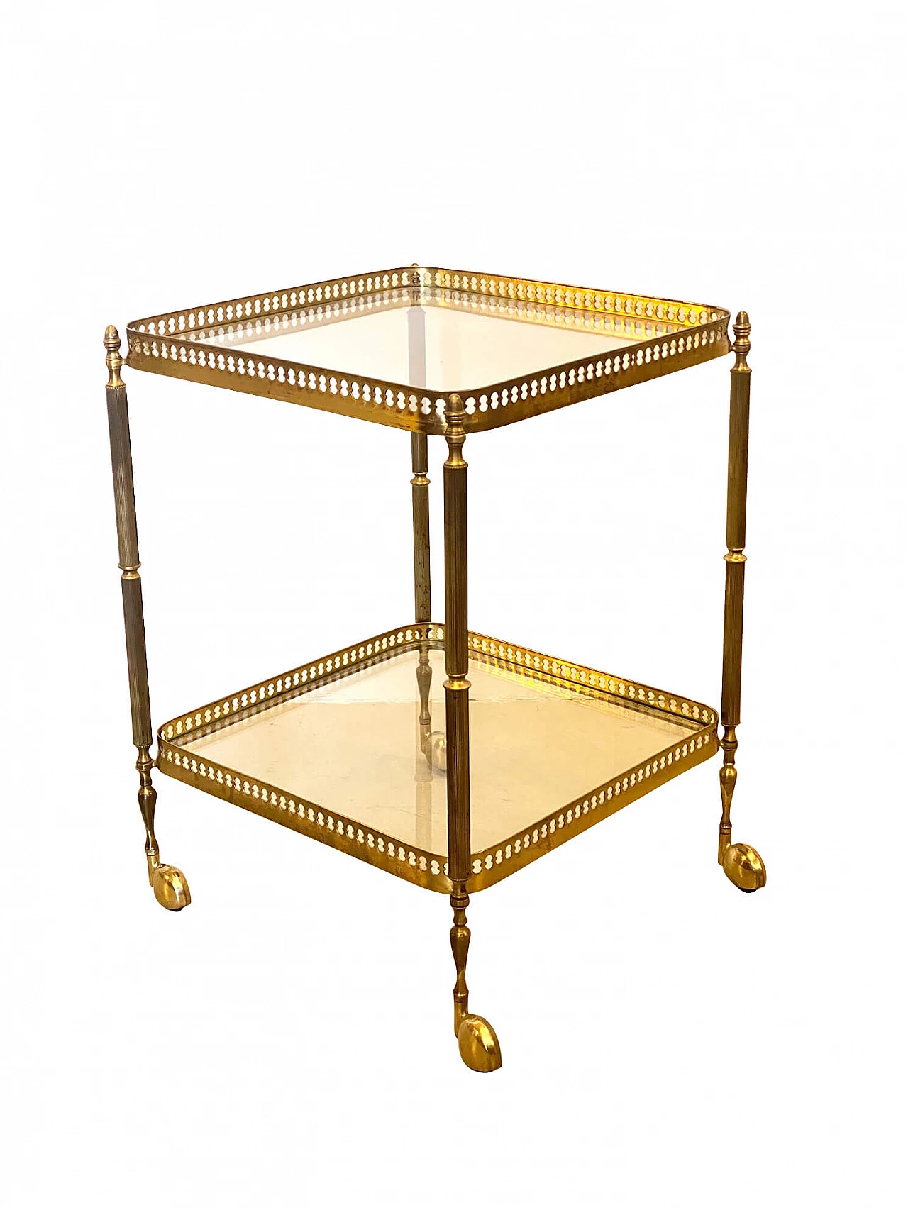 Brass bar trolley, 60s 1222483