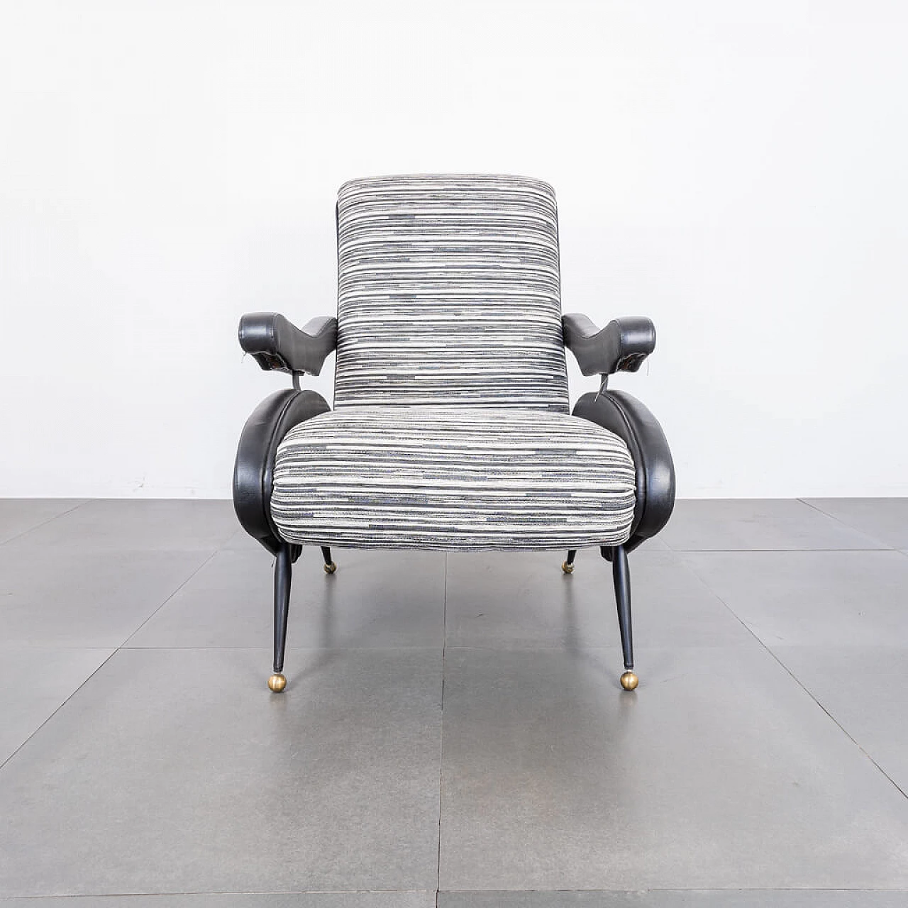 Reclining Oscar armchair by Ello Pini, Italian design, 70s 1222511