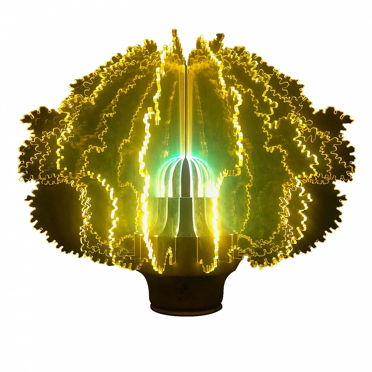 Lampada da tavolo Cespuglio di Gino di Ennio Lucini per DH Guzzini, anni '70 1223096