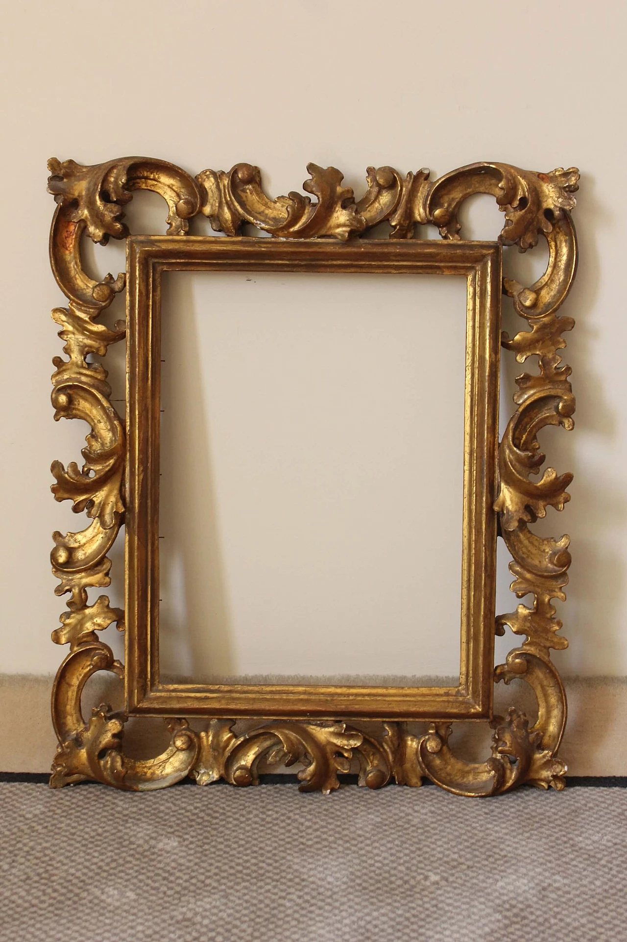 Wood and gilded plaster frame, 19th century 1223121