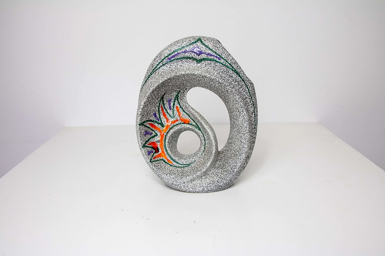 Ceramic vase by Roberto Rigon, 1970s 1223732