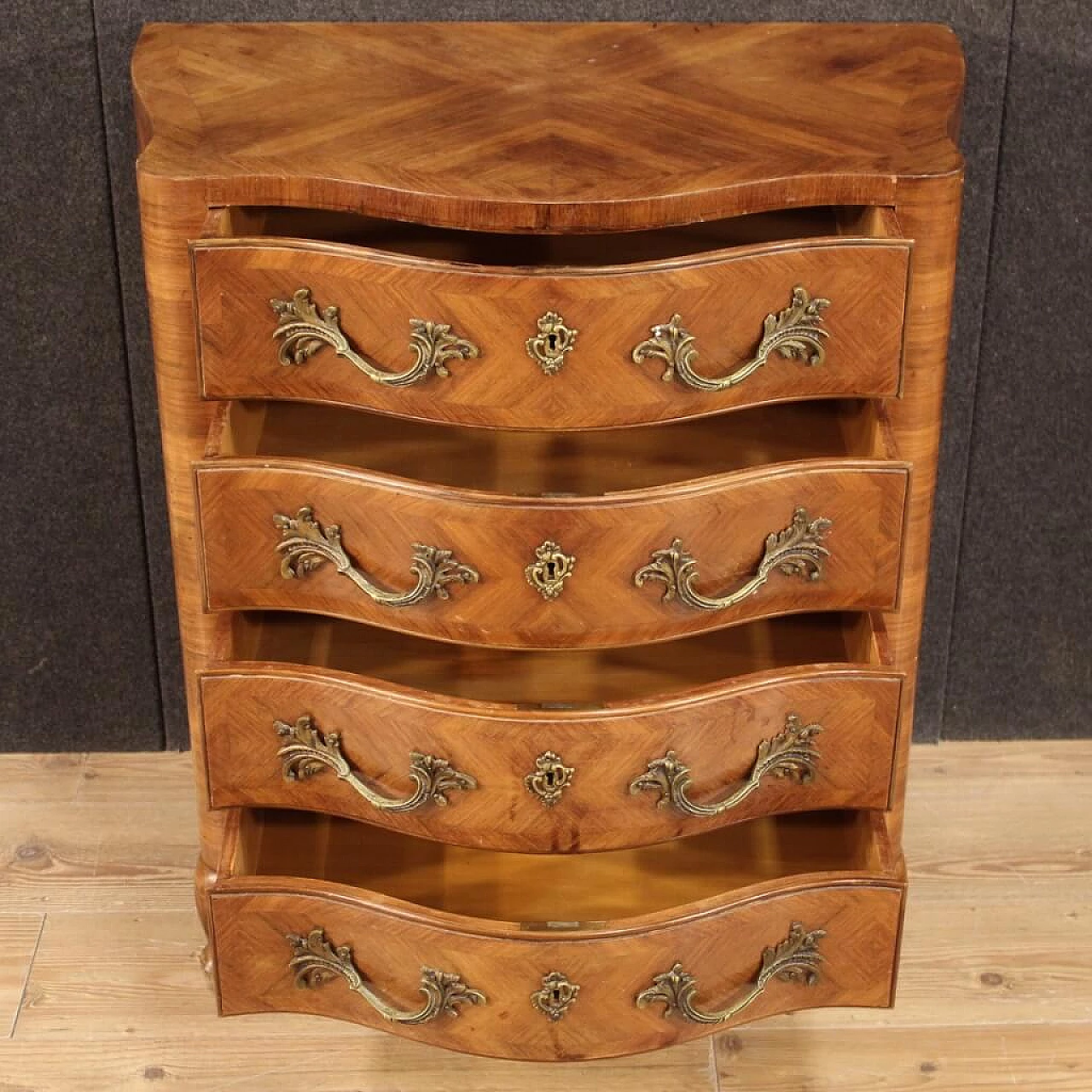 Chest of drawers with 4 drawers, 20th century 1223775