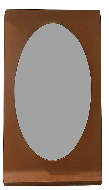 Teak mirror by Campo e Graffi for Graffi Home, 60s