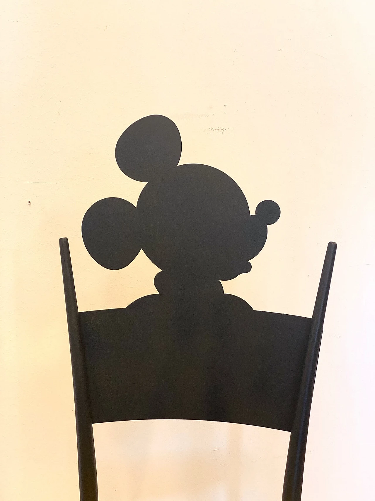 Pair of chairs Mickey Mouse and Pluto, 80s 1224483