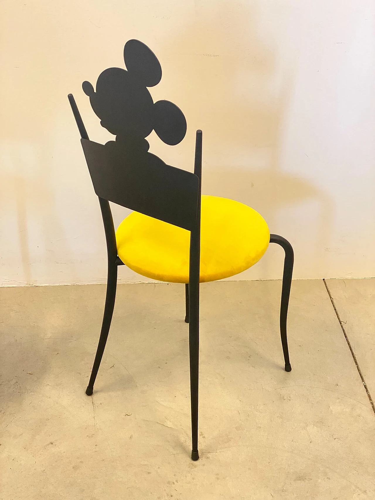 Pair of chairs Mickey Mouse and Pluto, 80s 1224490