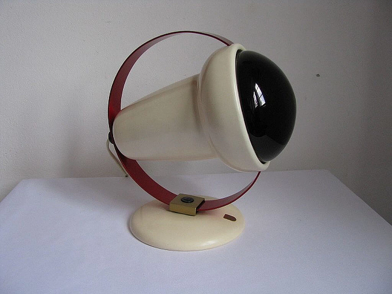 Infraphil table lamp in aluminum by Charlotte Perriand for Philips, 50s 1225106