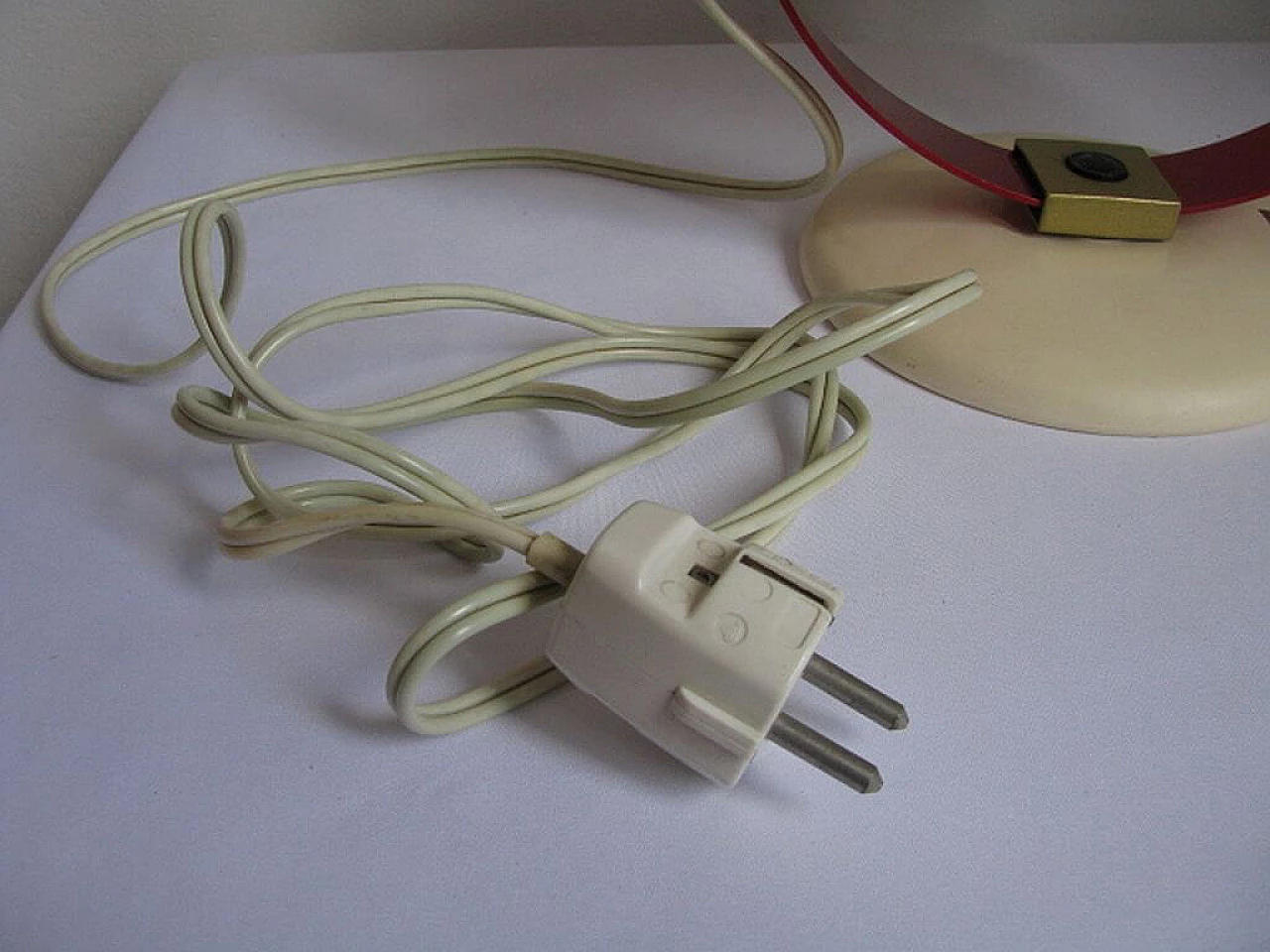 Infraphil table lamp in aluminum by Charlotte Perriand for Philips, 50s 1225122