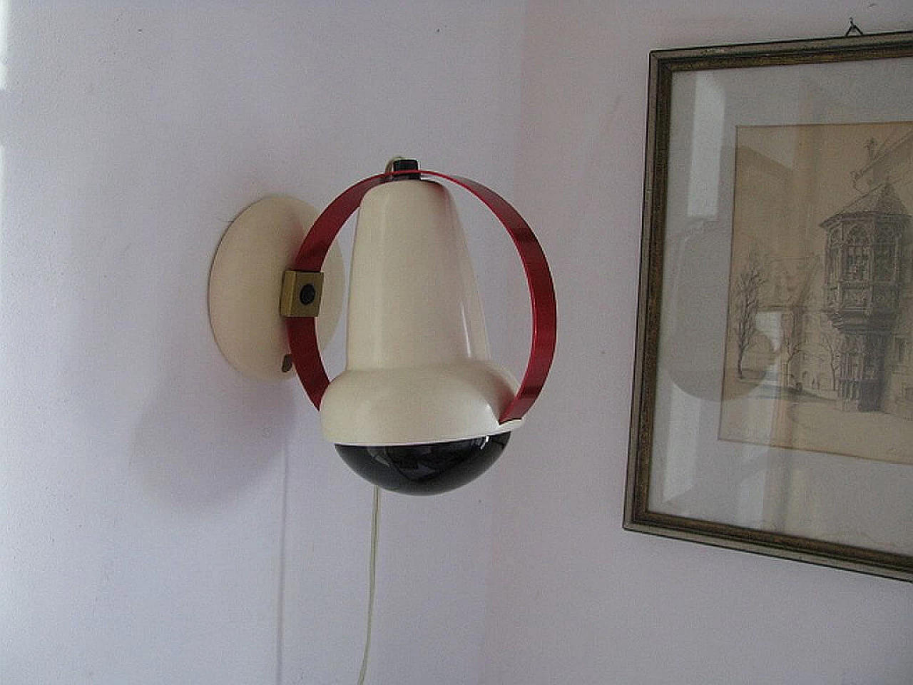 Infraphil table lamp in aluminum by Charlotte Perriand for Philips, 50s 1225123