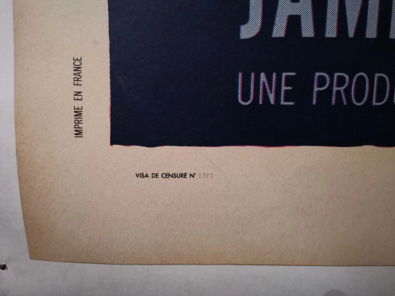 Manifesto cinematografico francese Zoulou, 1964 1225504