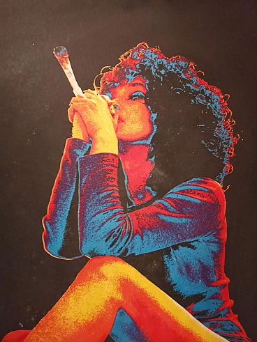 Illustrazione di stile Pop ,Free Joint,  anni '70