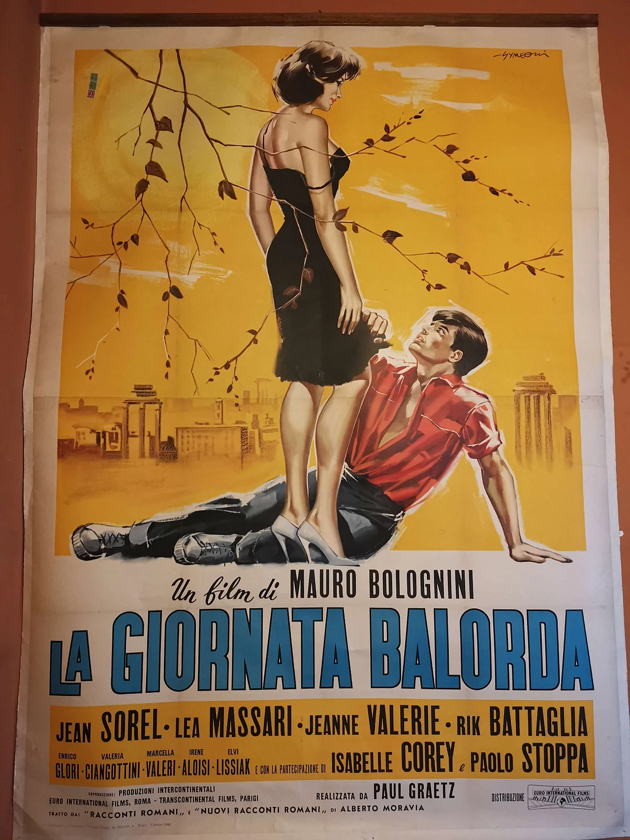 Italian film poster La giornata balorda, 1960 1225539