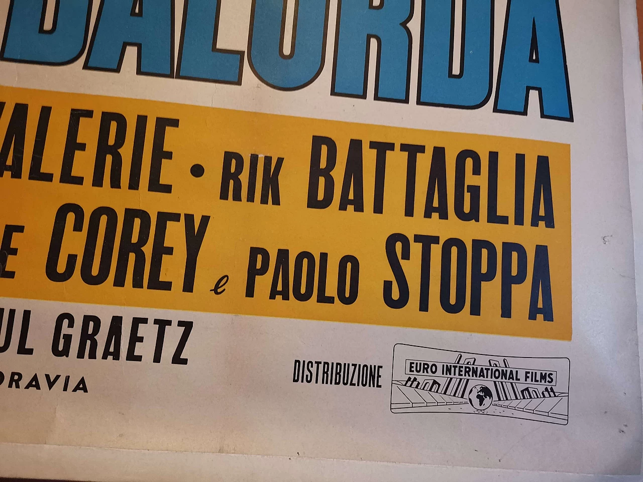 Manifesto cinematografico italiano La giornata balorda, 1960 1225540