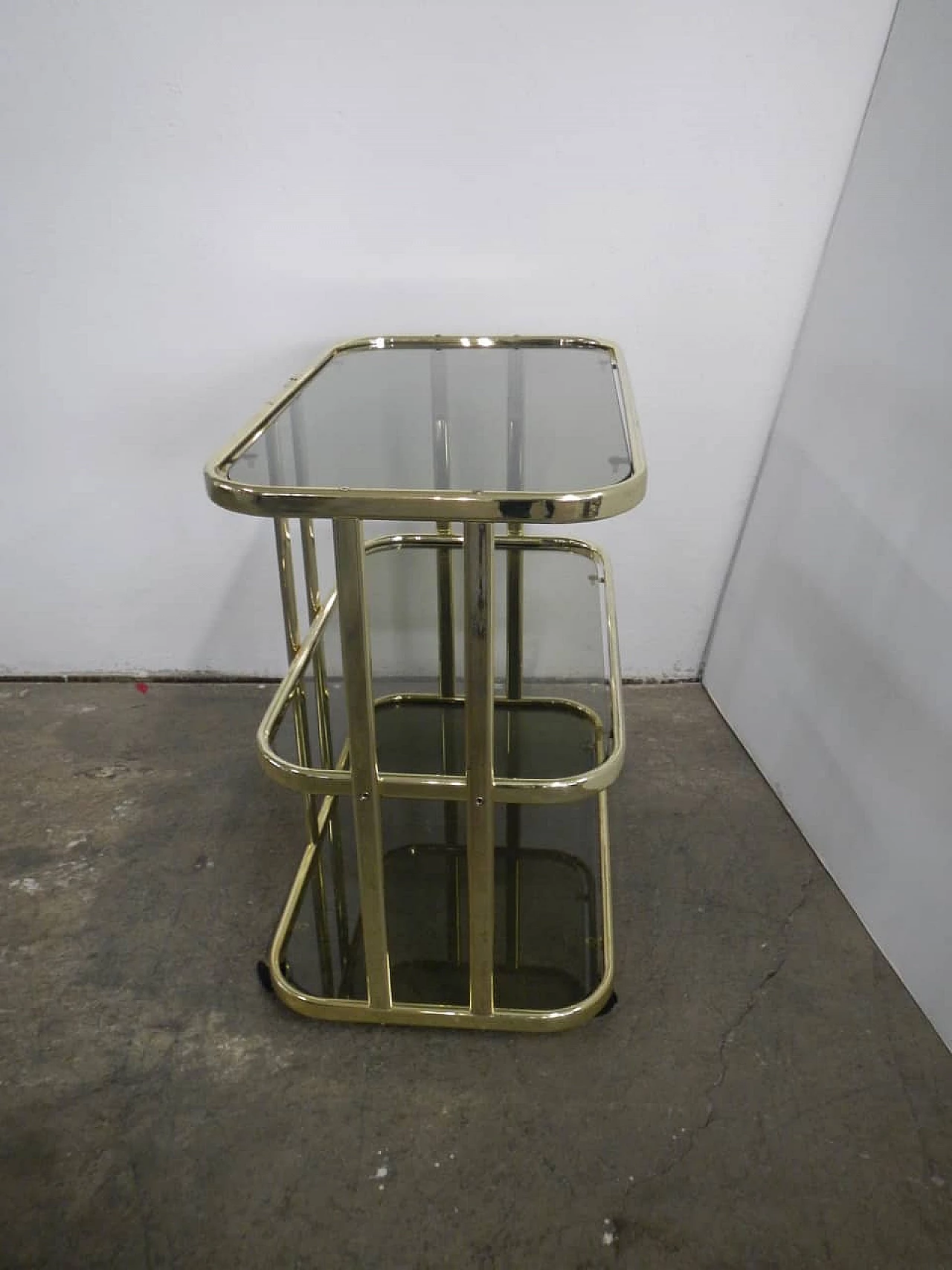 Carrello in metallo, anni '70 1225672