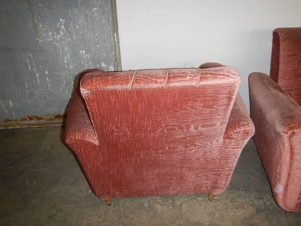 Pair of armchairs, 1950s 1225722