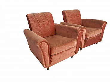 Pair of armchairs, 1950s