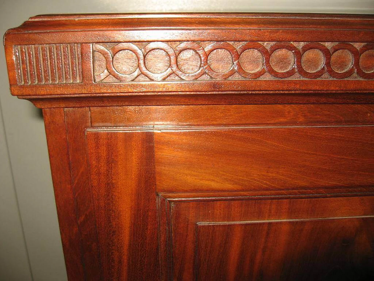 Credenza in mogano antica ad un'anta, inizio '800 1226107