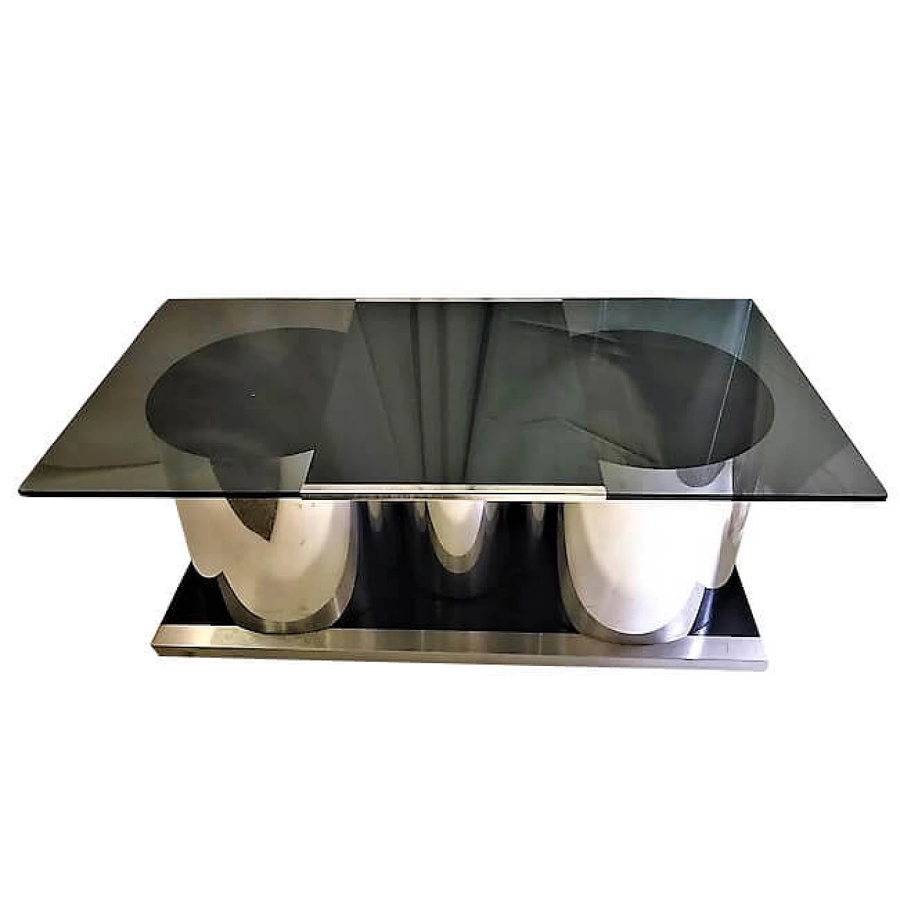 Tavolino da caffe di Francois Monnet, anni '70 1226124