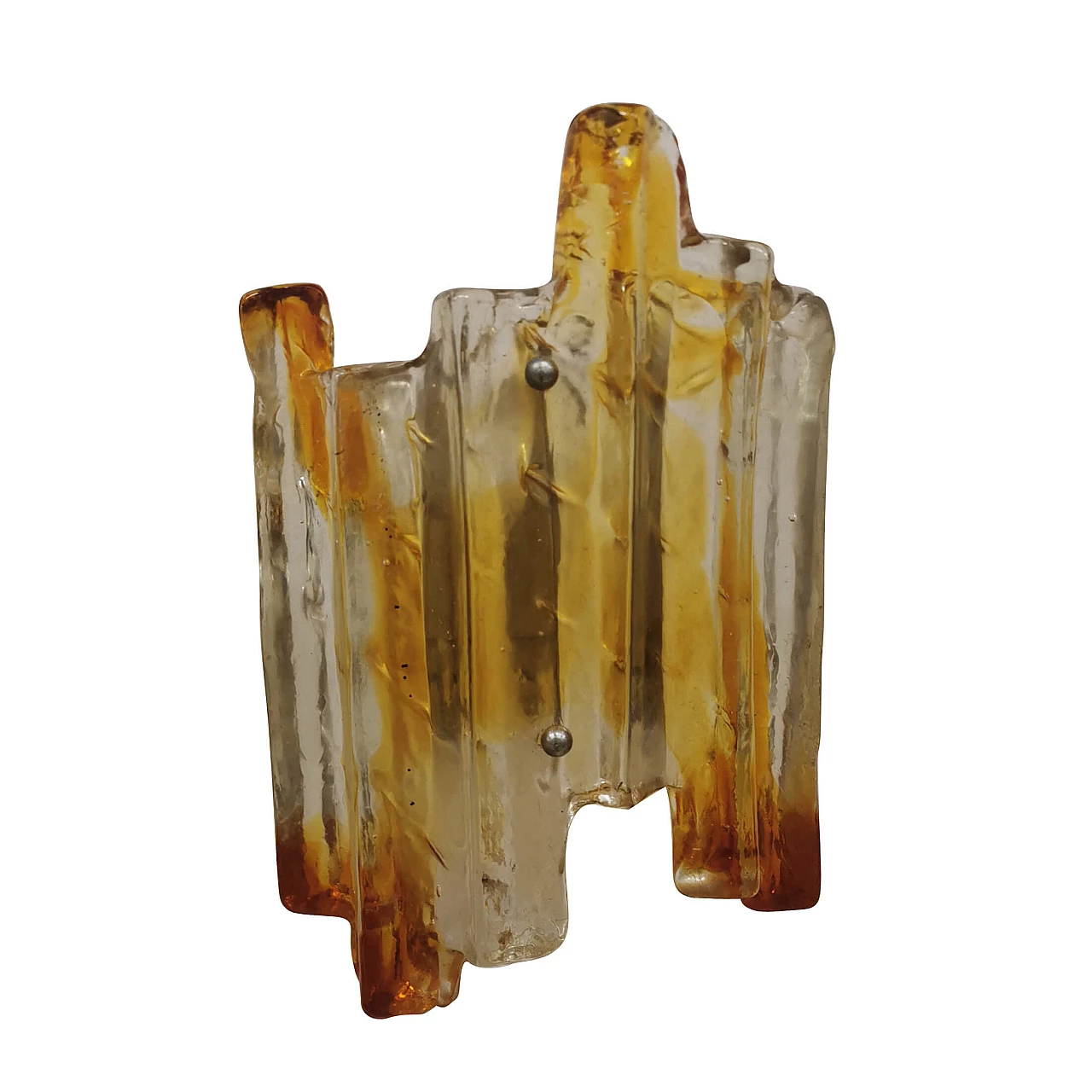 Murano glass wall lamp by Mazzega, 1960s 1226135