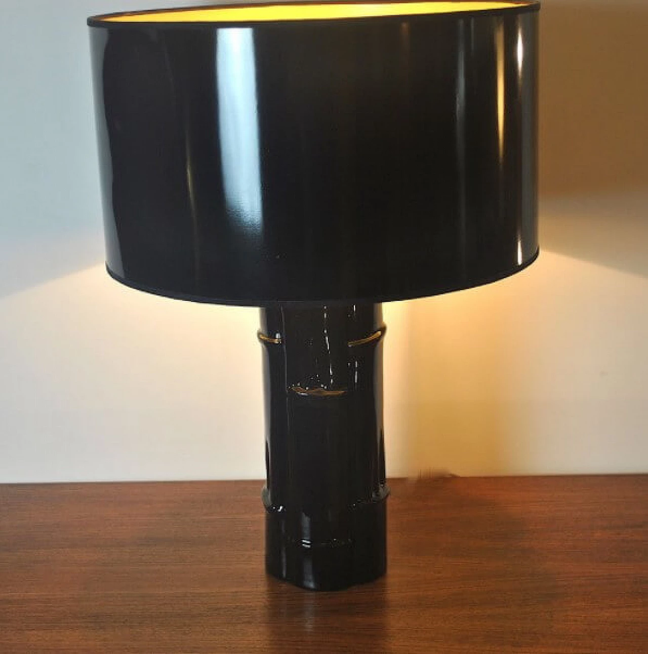 Lampada da tavolo in ceramica di Loffredo Ferdinando, anni '70 1226191