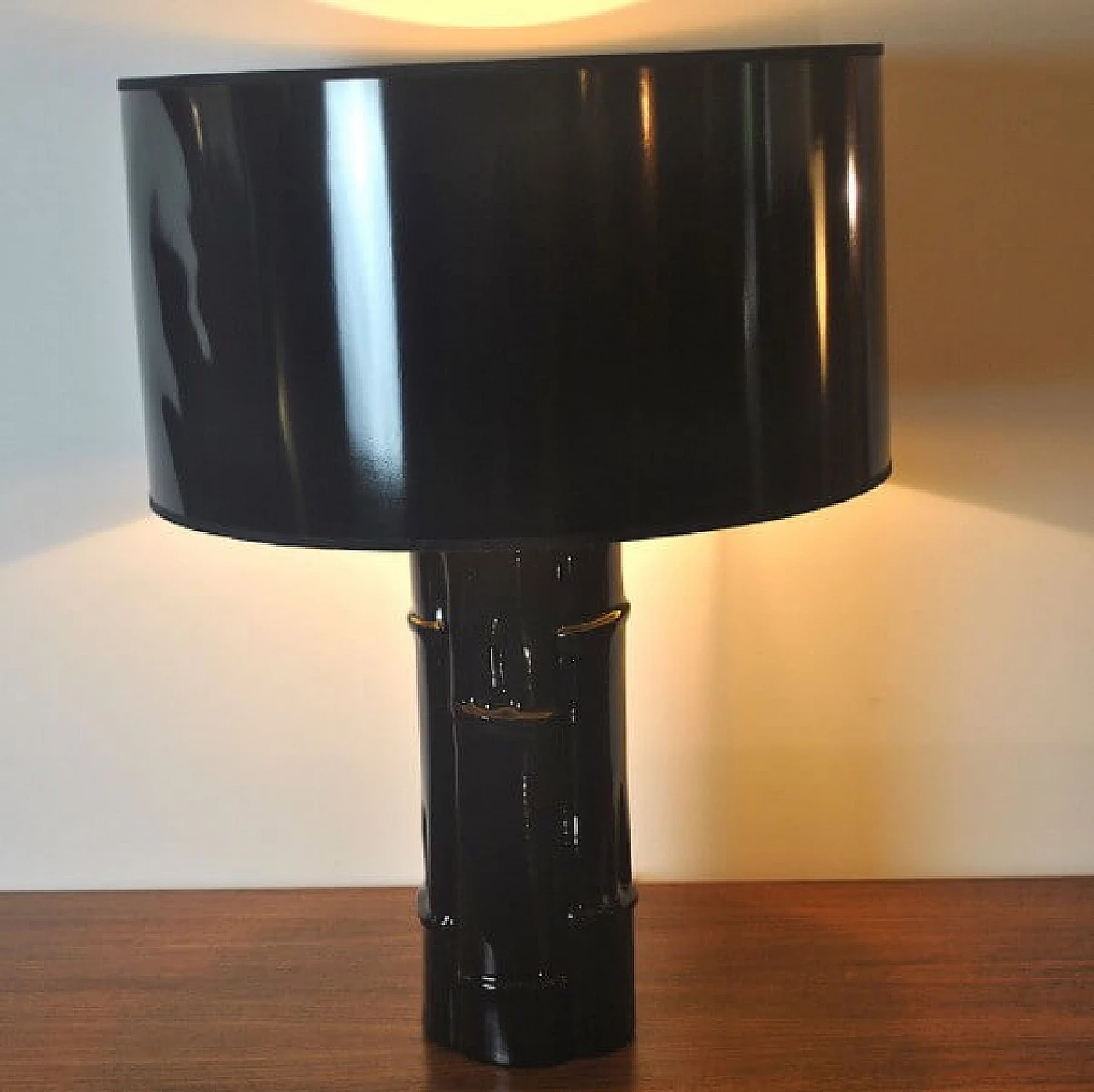 Lampada da tavolo in ceramica di Loffredo Ferdinando, anni '70 1226192