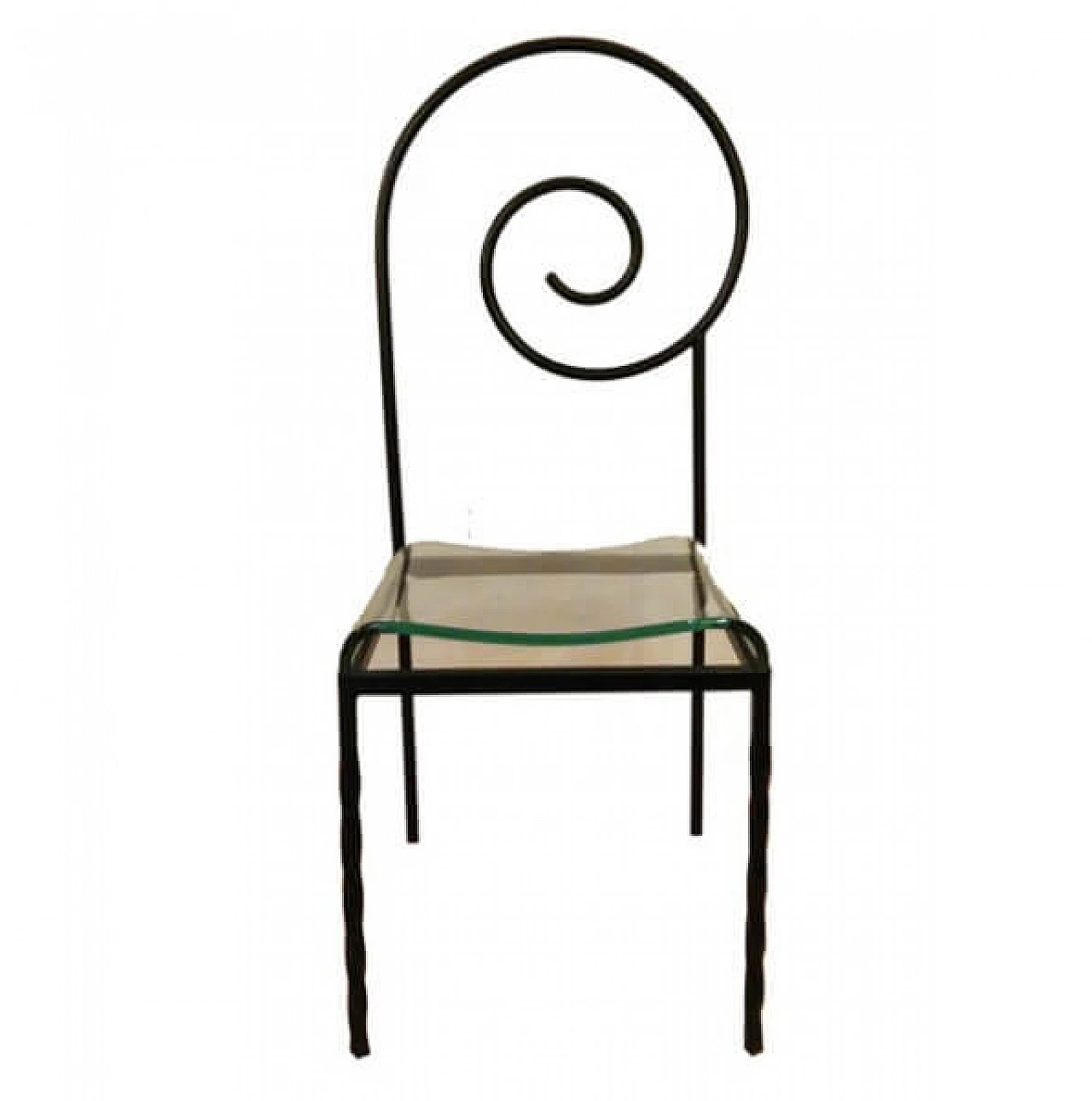 6 Suspiral chairs by Luigi Serafini for Sawary & Moroni, 80s 1226437