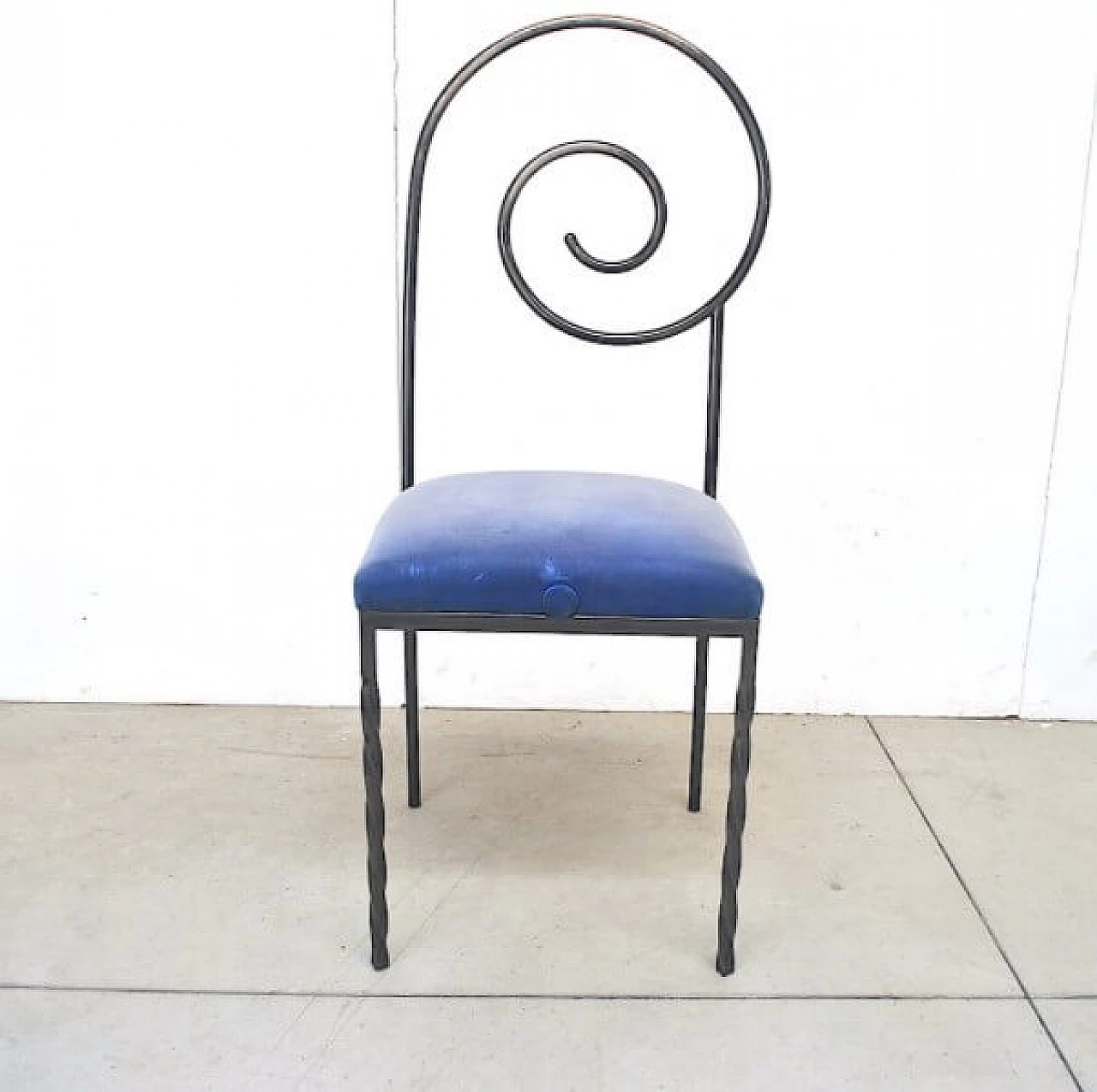 6 Suspiral chairs by Luigi Serafini for Sawary & Moroni, 80s 1226447