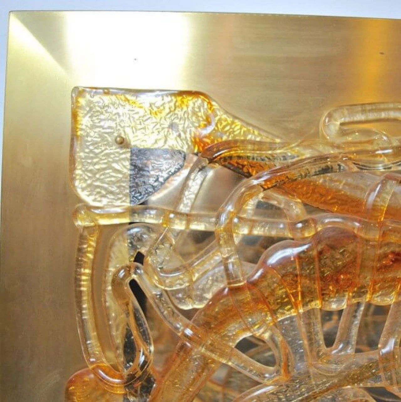 Wall lamp in aluminum by Angelo Brotto, 60s 1226464