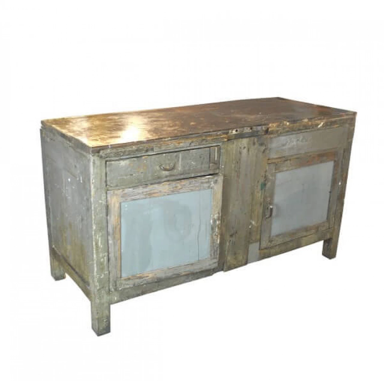 Industrial wooden workbench, 30s 1226469