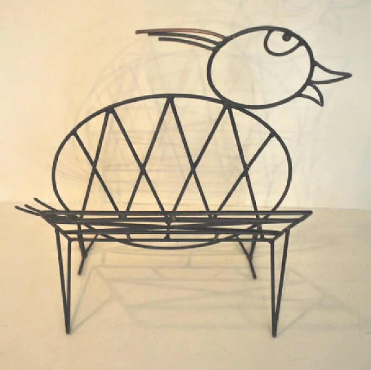 Iron magazine rack, 30s 1226485