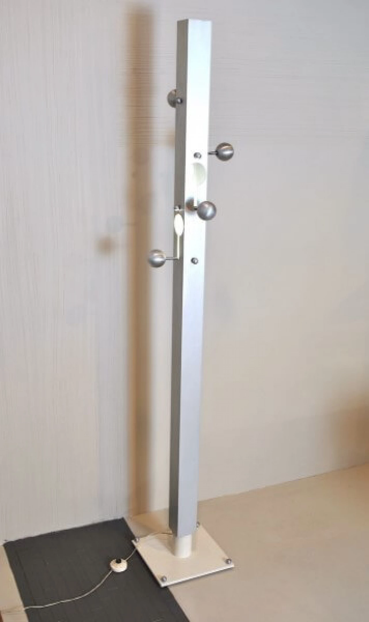 Floor lamp in steel, 60s 1226659
