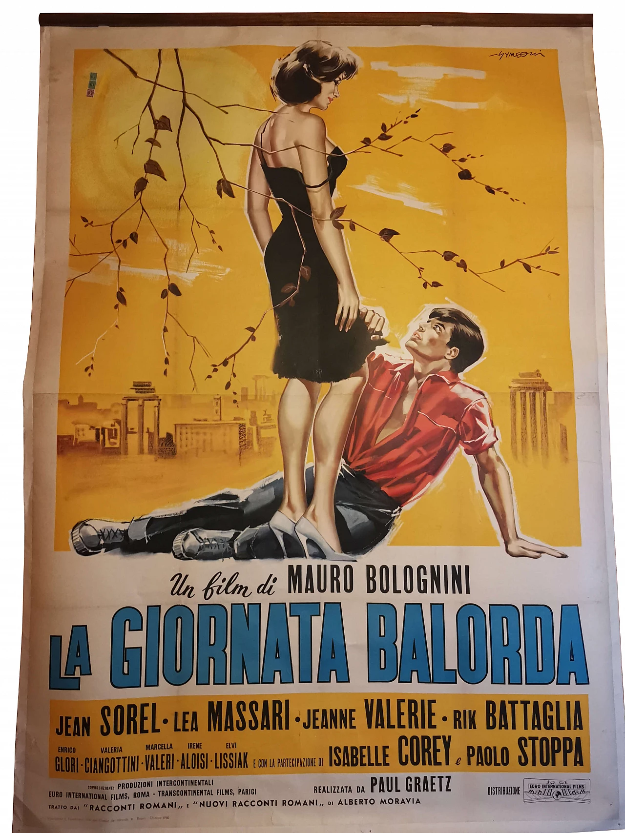 Manifesto cinematografico italiano La giornata balorda, 1960 1226783