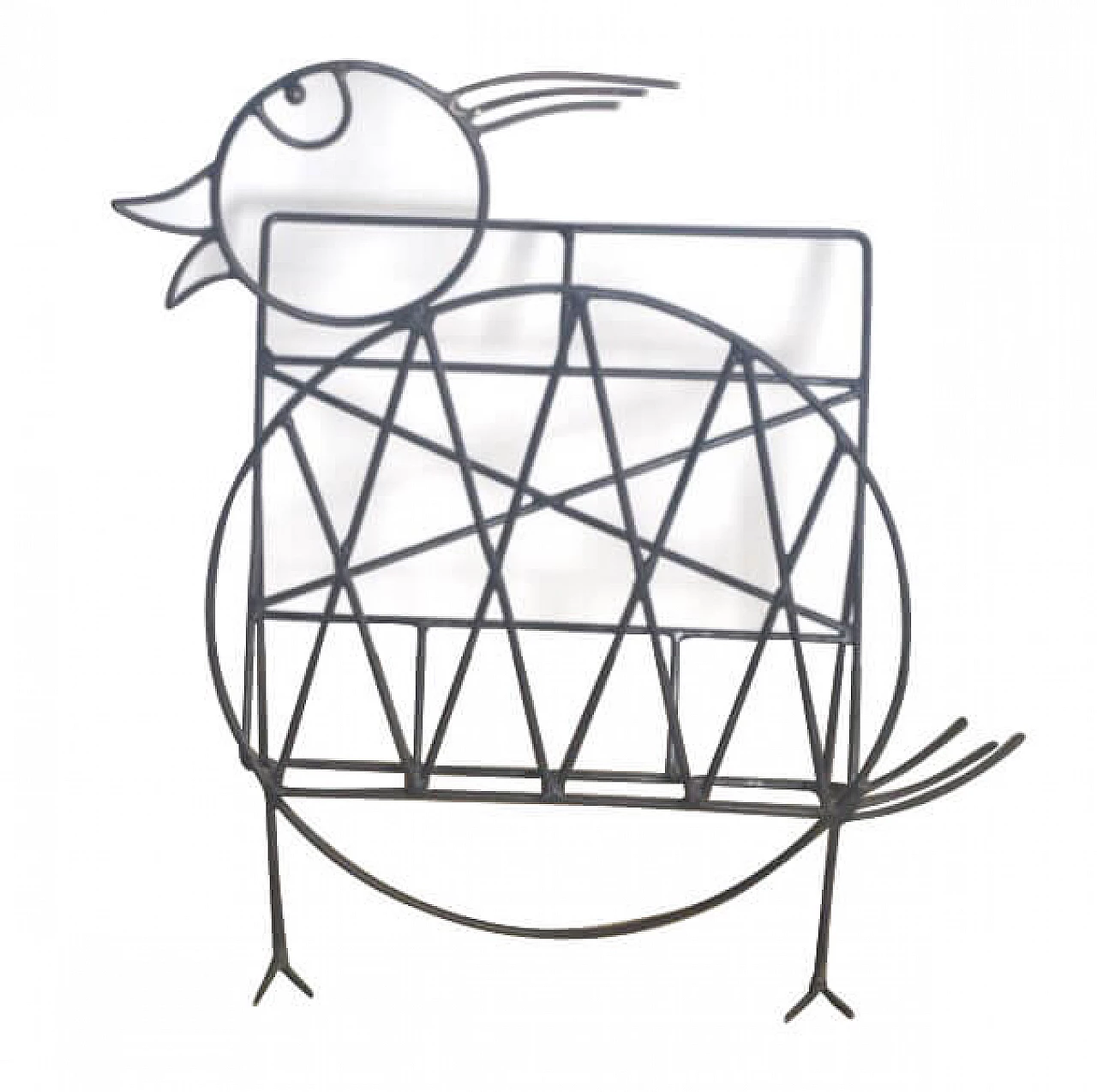 Iron magazine rack, 30s 1226798