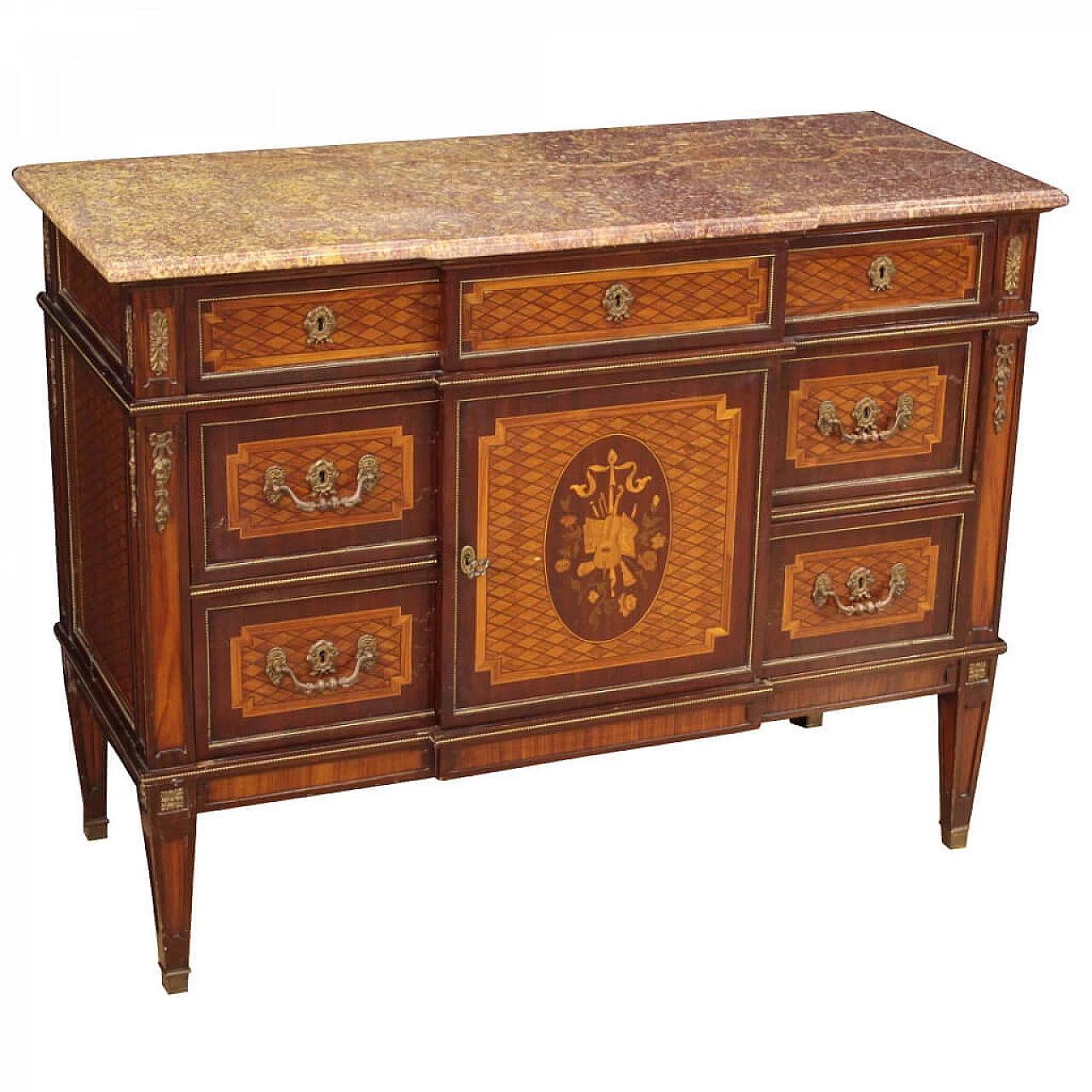 French dresser inlaid in Louis XVI style 1227106