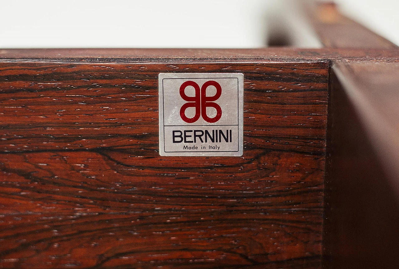Tavolo rotondo 522 di Gianfranco Frattini per Bernini con 5 Sedie 101 di Gianfranco Frattini per Cassina, anni '60 1227307