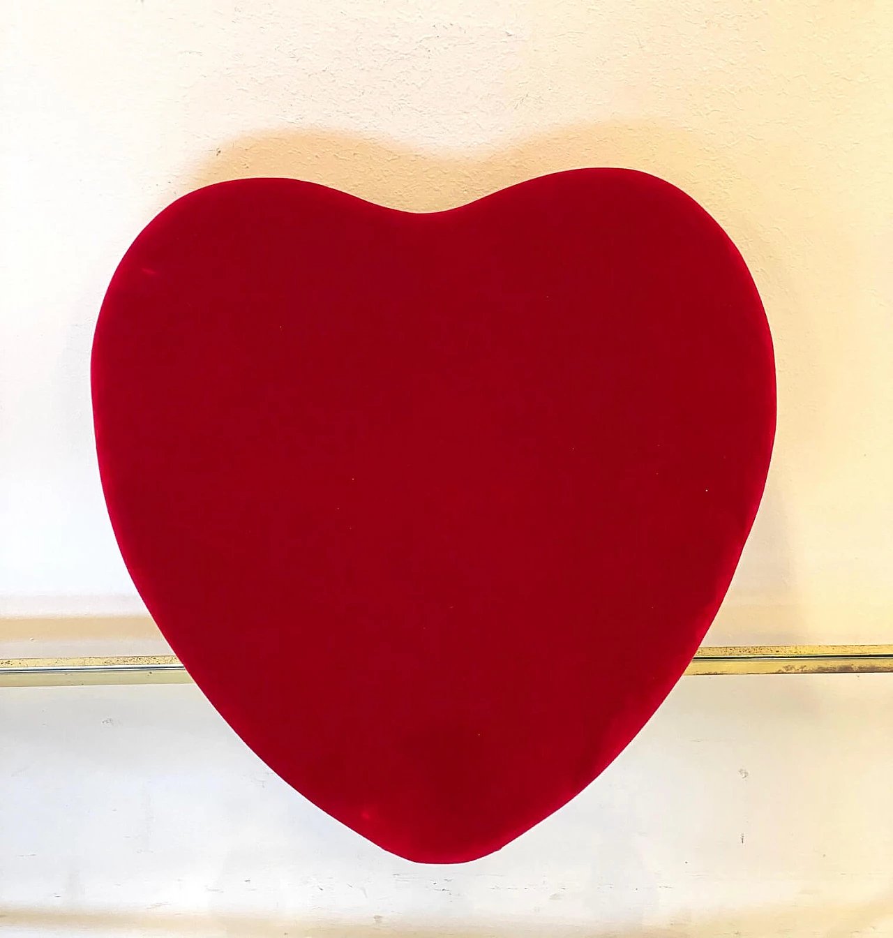 Poggiapiedi a forma di cuore, anni '40 1227396