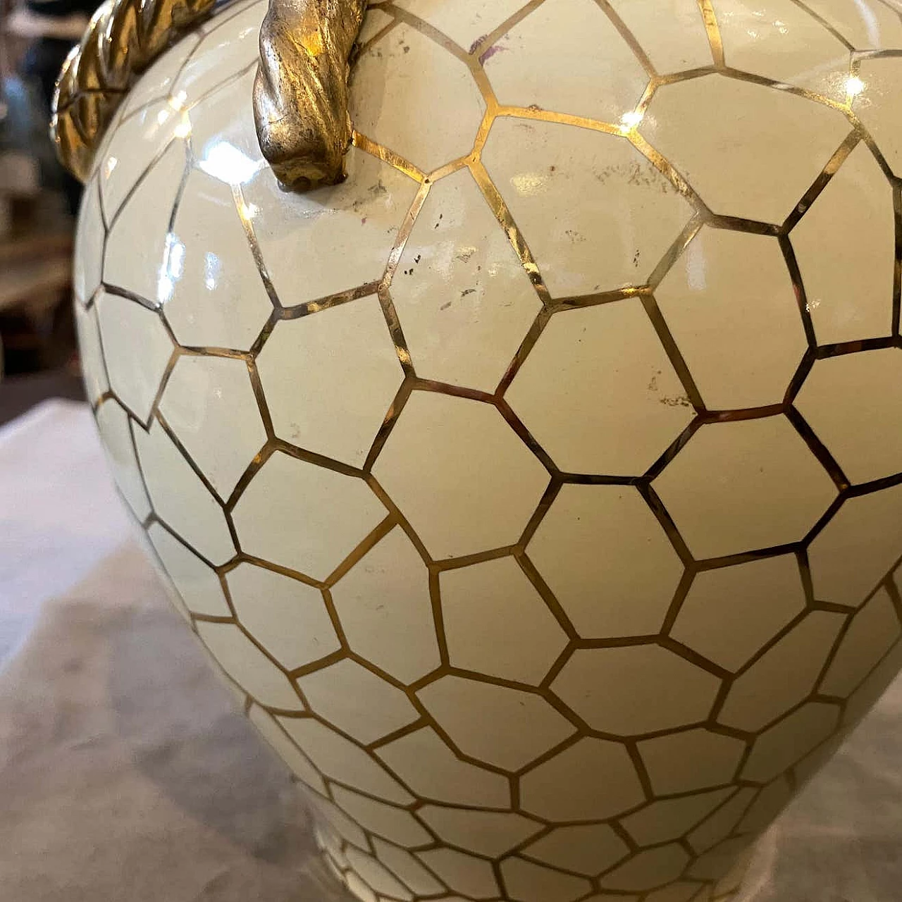 Ceramic vase by Rometti, 50s 1227776