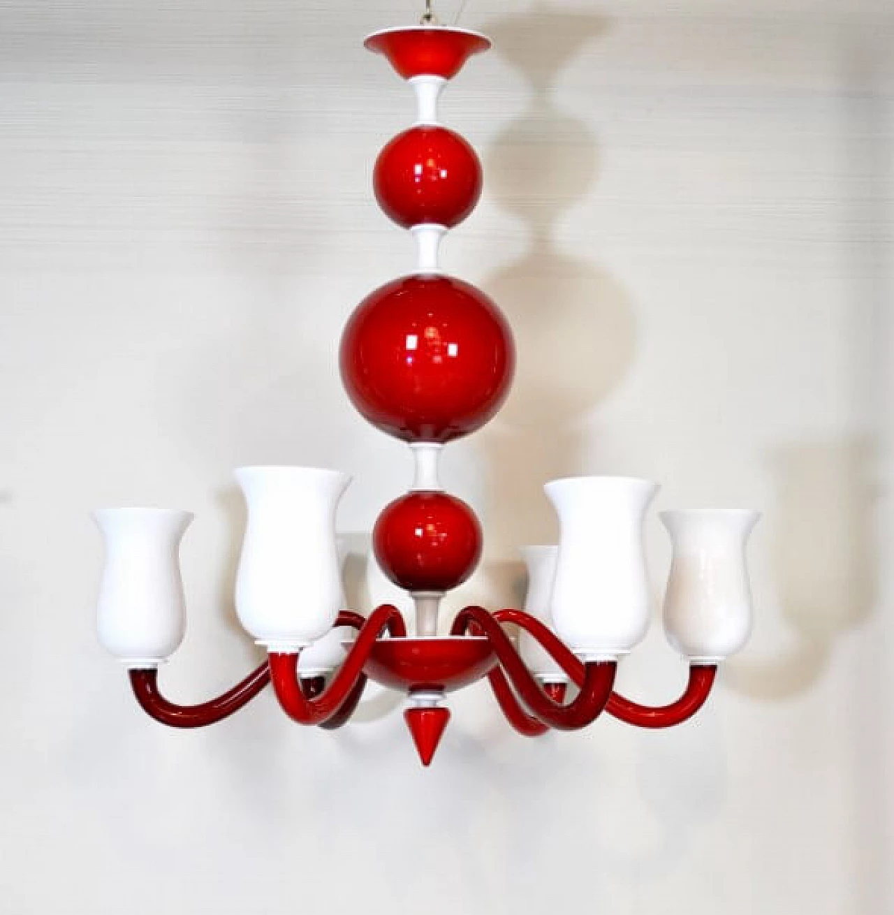 Chandelier in Murano glass by Paolo Venini, 60s 1228491