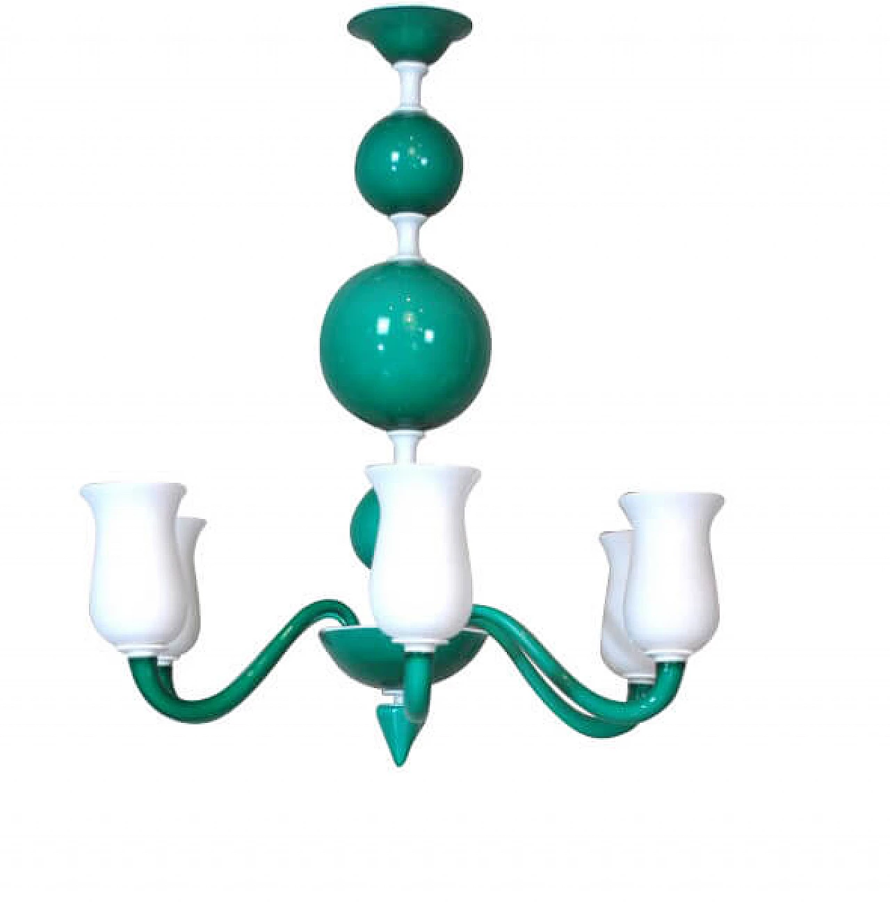 Chandelier in Murano glass by Paolo Venini, 60s 1228861